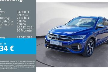 VW T-Roc 9.762 km 34.960 &euro; Reutlingen 72770