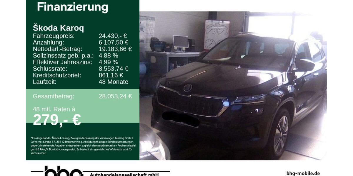 Skoda Karoq 83.903 km 24.430 &euro; Tübingen 72072