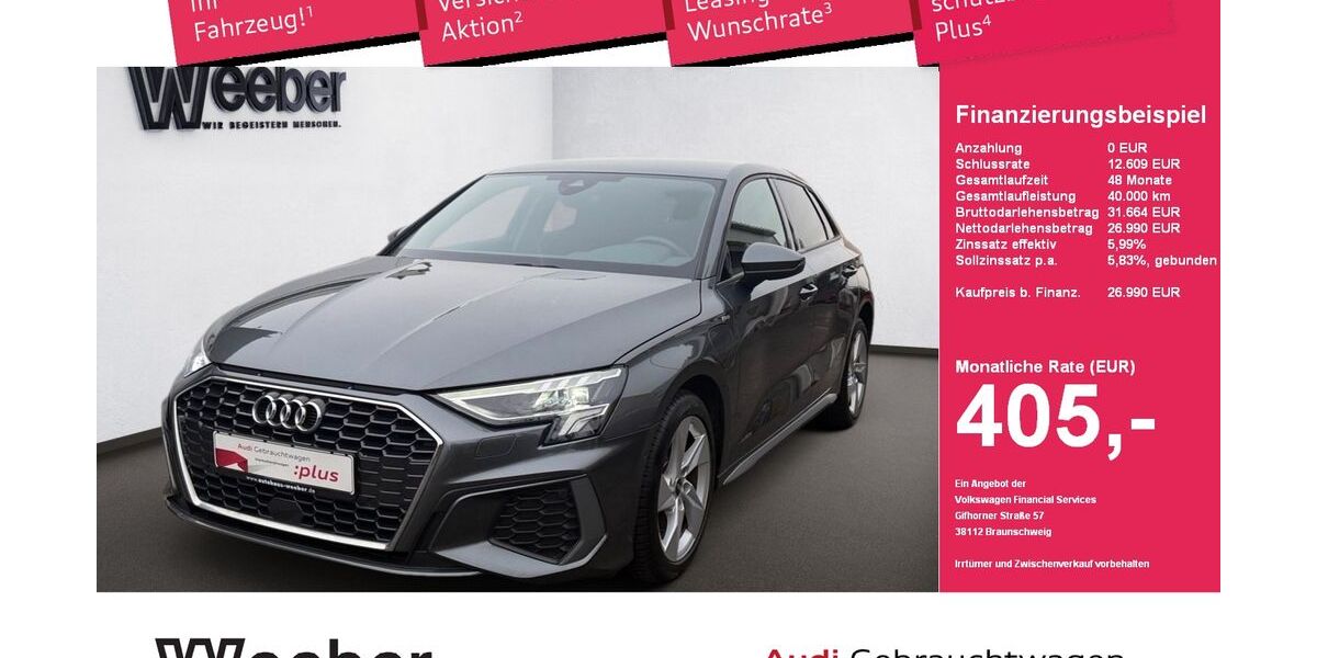 Audi A3 23.150 km 24.980 &euro; Herrenberg 71083