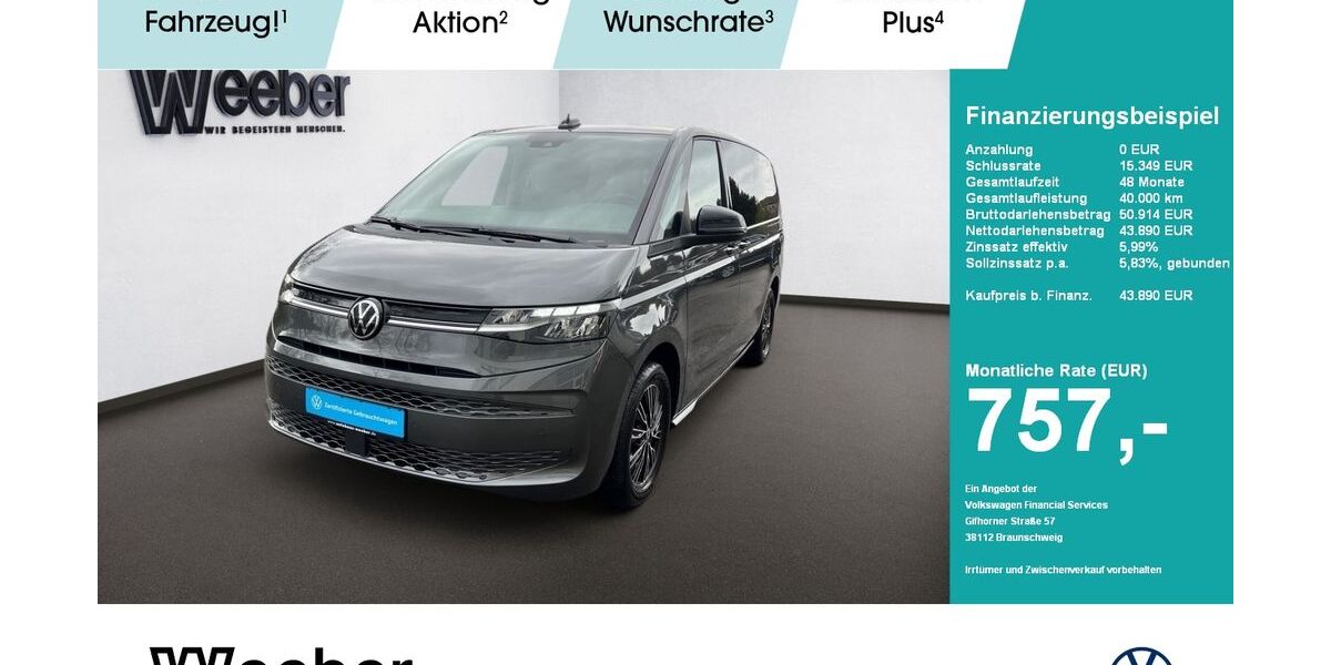 VW T7 Multivan 62.855 km 43.480 &euro; Herrenberg 71083