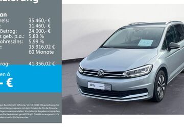 VW Touran 25.614 km 34.420 &euro; Mössingen 72116