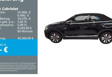 VW T-Roc 6.552 km 25.490 &euro; Mössingen 72116