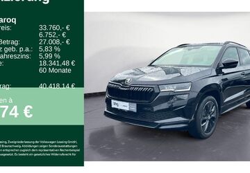 Skoda Karoq 39.300 km 33.760 &euro; Tübingen 72072