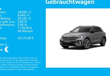 VW T-Roc 22.001 km 28.830 &euro; Stuttgart-Wangen 70188