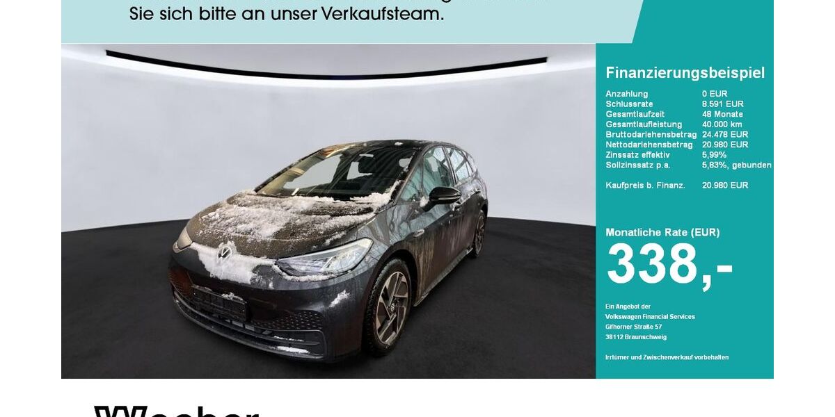 VW ID.3 45.162 km 20.850 &euro; Herrenberg 71083