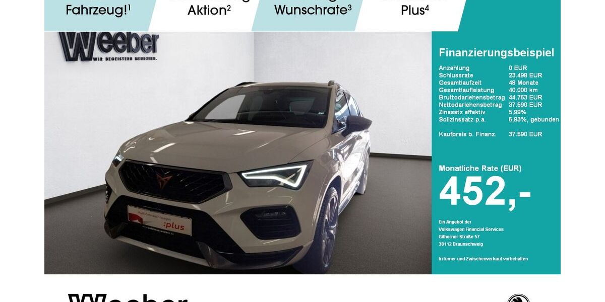 Cupra Ateca 21.744 km 34.850 &euro; Herrenberg 71083