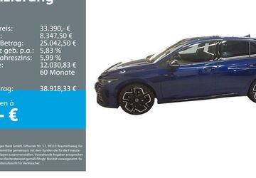 VW Golf 11.496 km 33.390 &euro; Mössingen 72116