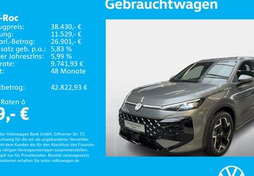 VW T-Roc 1.505 km 38.430 &euro; Stuttgart-Feuerbach 70469