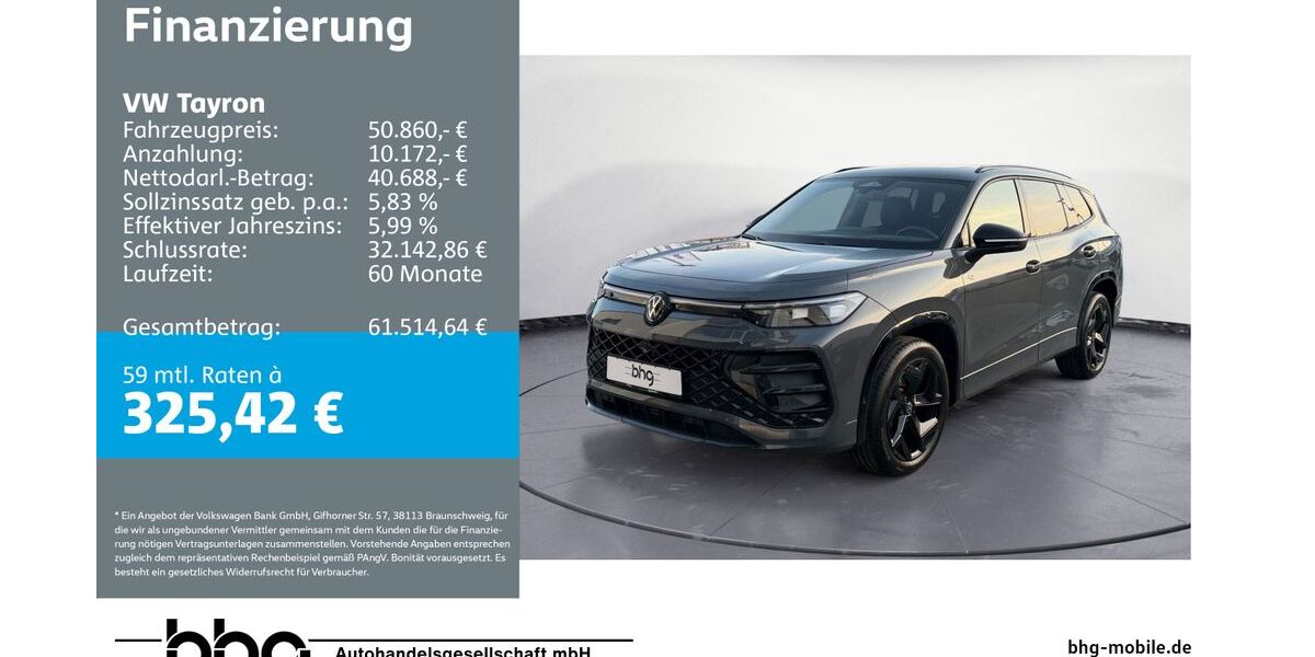 VW Tayron 12.921 km 49.860 &euro; Metzingen 72555