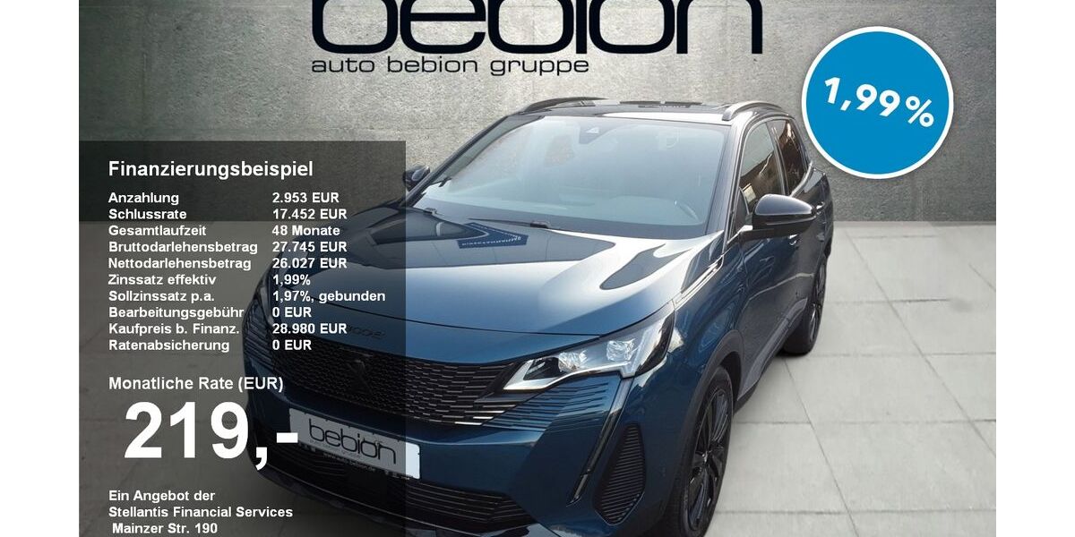 Peugeot 3008 23.250 km 28.980 &euro; Magstadt 71106