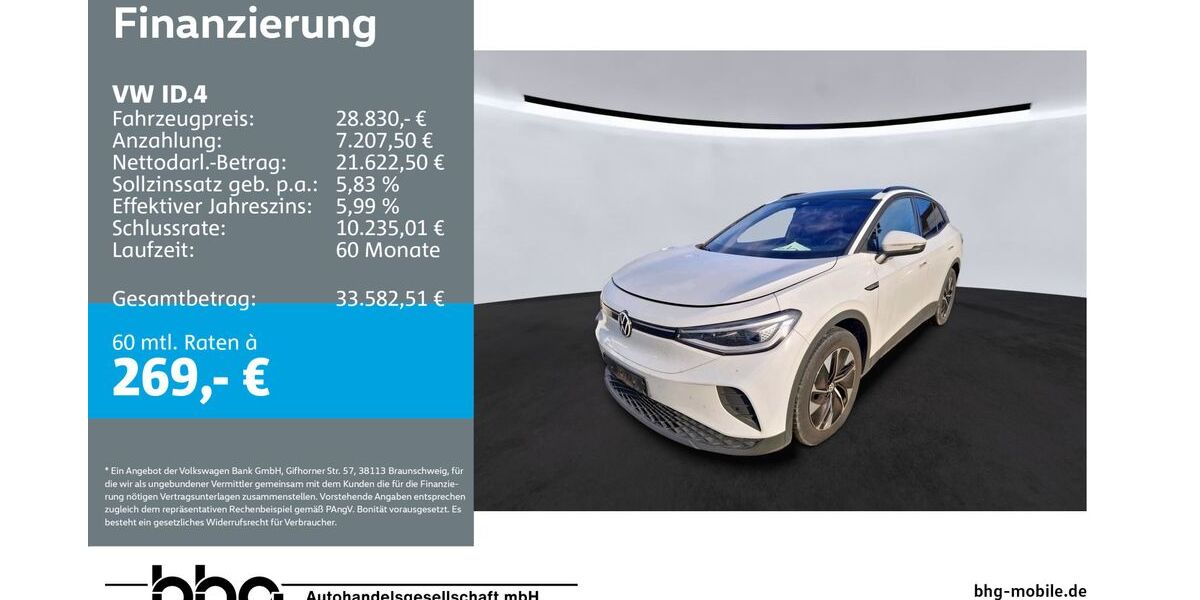 VW ID.4 63.506 km 28.830 &euro; Mössingen 72116