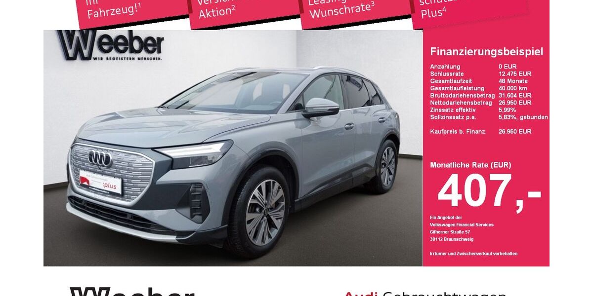 Audi Q4 e-tron 60.328 km 26.650 &euro; Herrenberg 71083
