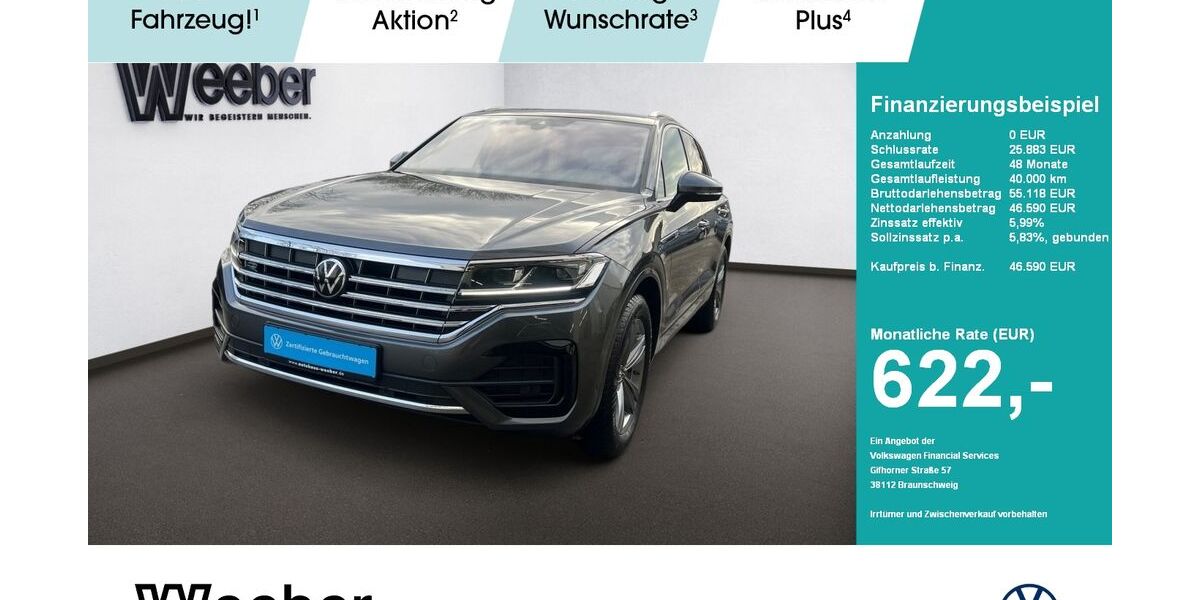 VW Touareg 43.590 km 46.590 &euro; Herrenberg 71083