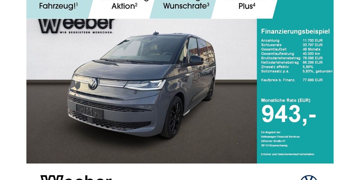 VW T7 Multivan 4.500 km 76.900 &euro; Weil der Stadt 71263