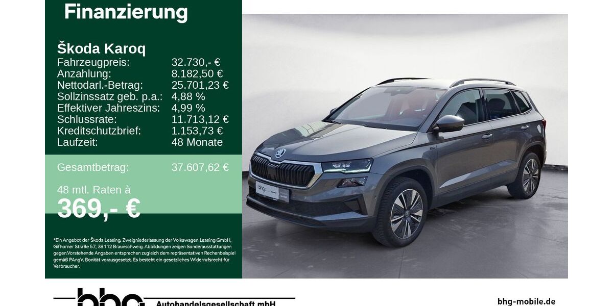Skoda Karoq 29.763 km 31.360 &euro; Reutlingen 72770