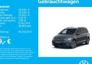 VW Touran 1.505 km 36.230 &euro; Stuttgart-Wangen 70188