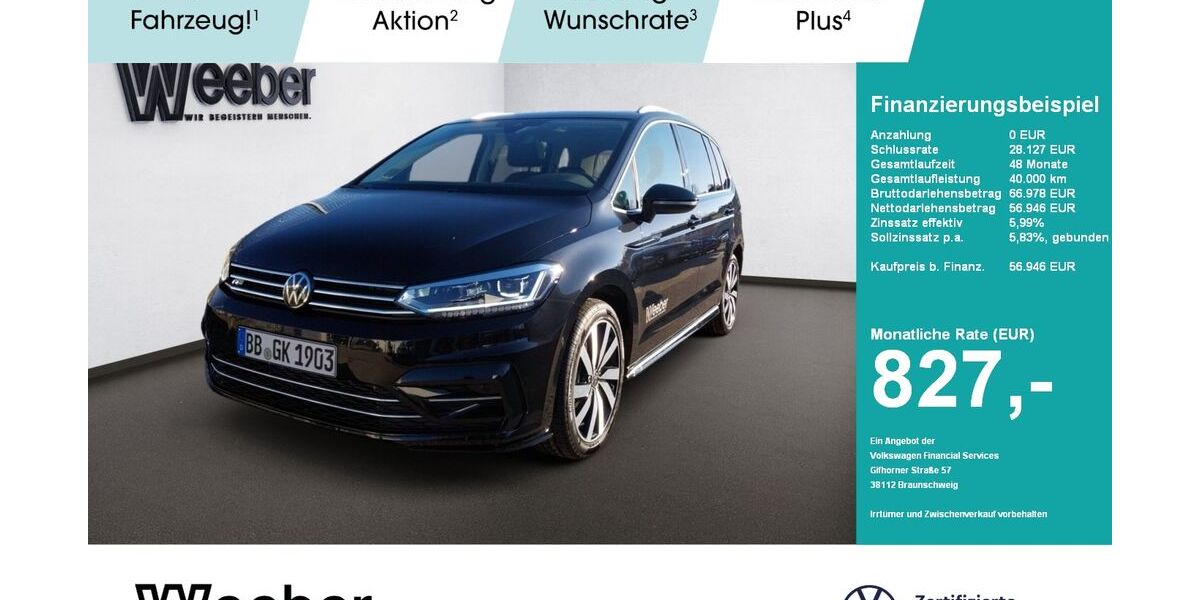 VW Touran 4.000 km 54.946 &euro; Herrenberg 71083