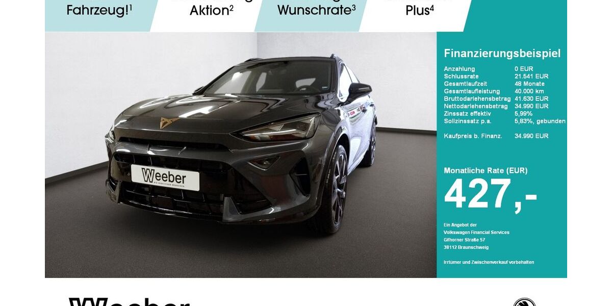 Cupra Formentor 15.990 km 34.990 &euro; Herrenberg 71083