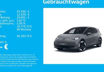 VW ID.3 6.604 km 41.430 &euro; Stuttgart 70469