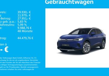 VW ID.4 13.444 km 39.630 &euro; Stuttgart-Wangen 70188