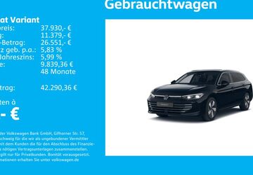 VW Passat Variant 25.812 km 37.930 &euro; Stuttgart-Feuerbach 70469