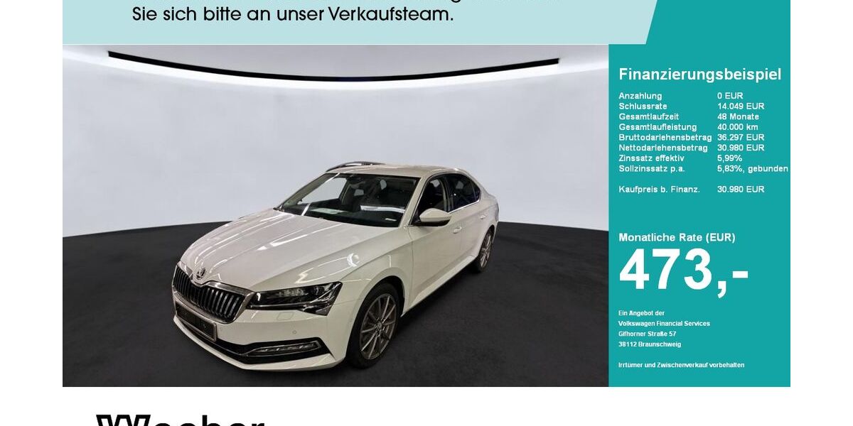 Skoda Superb 99.402 km 30.750 &euro; Herrenberg 71083