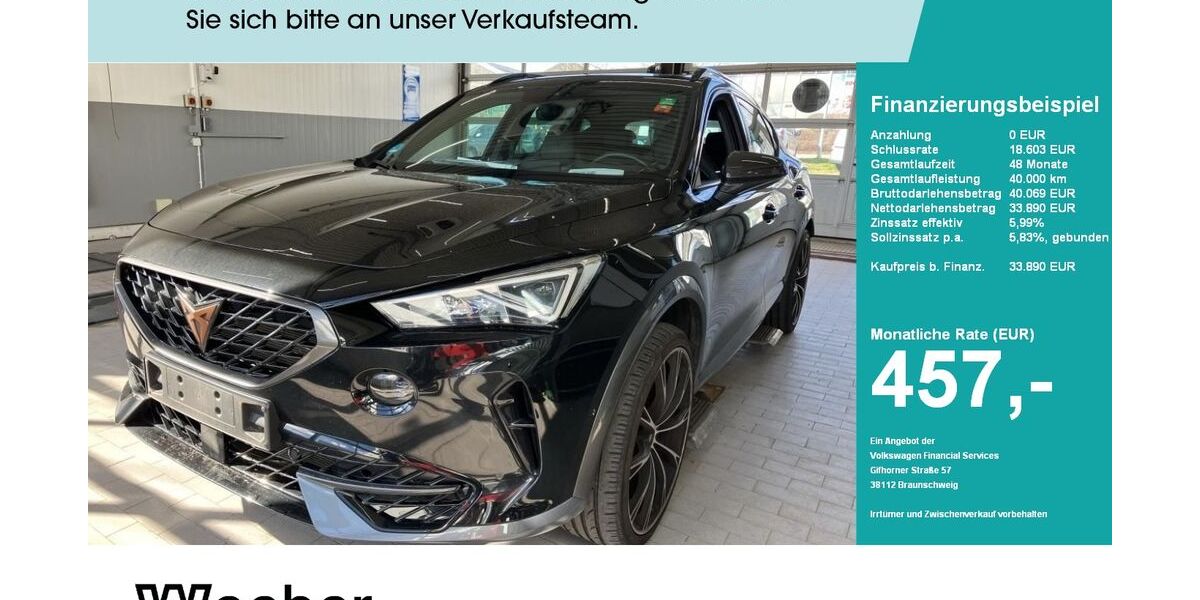 Cupra Formentor 41.750 km 33.890 &euro; Herrenberg 71083