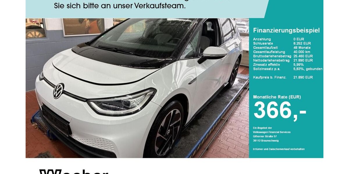 VW ID.3 36.379 km 21.790 &euro; Herrenberg 71083