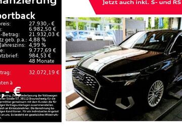 Audi A3 20.385 km 25.990 &euro; Tübingen 72072