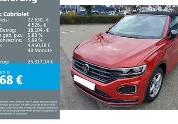 VW T-Roc 92.000 km 22.630 &euro; Reutlingen 72770
