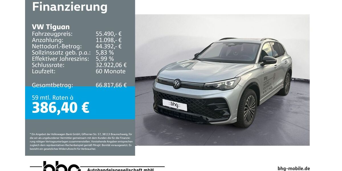 VW Tiguan 5.500 km 55.490 &euro; Reutlingen 72770